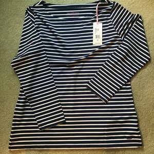 Vineyard Vines Sankaty Boat Neck Top